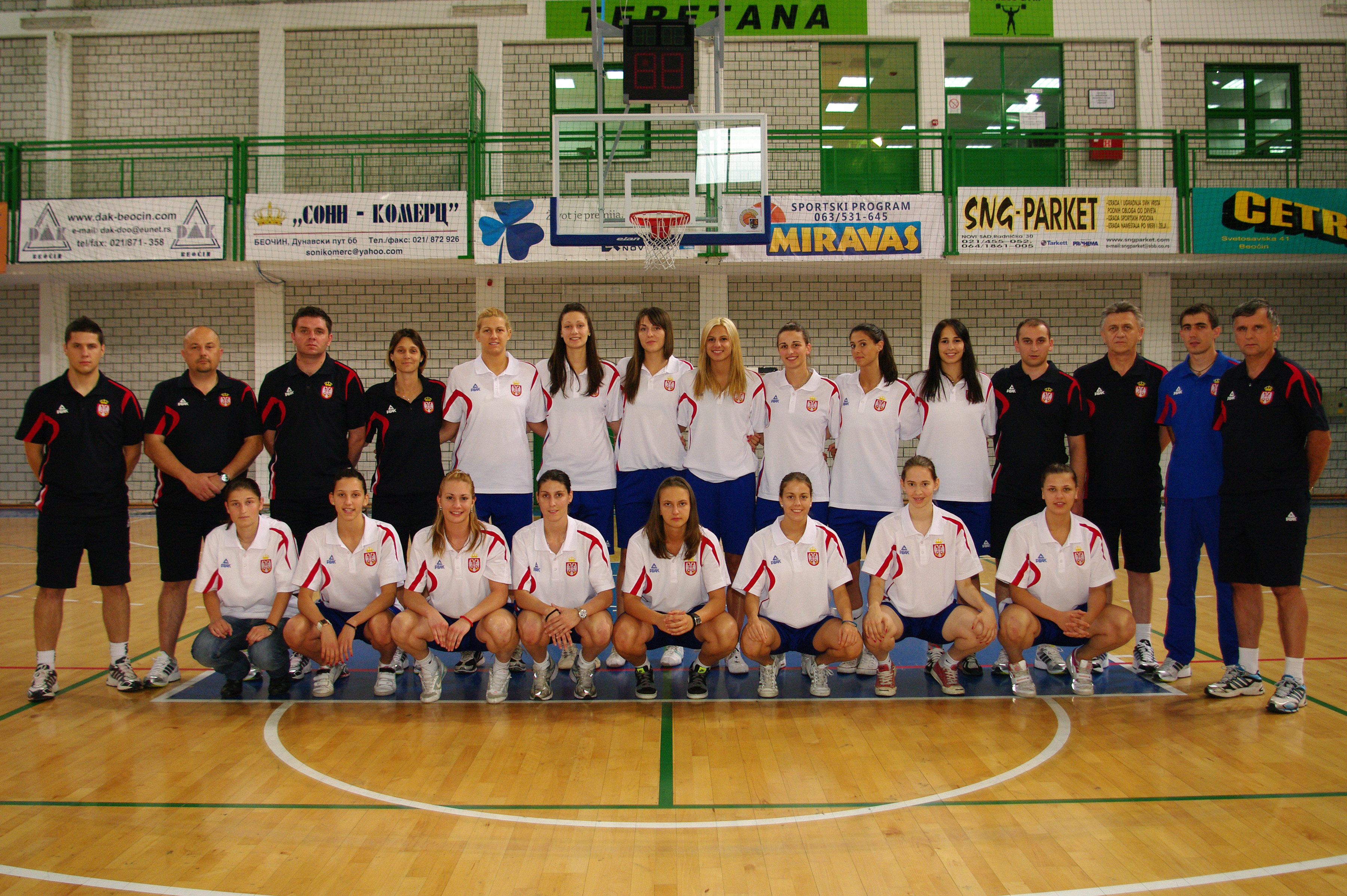 Košarka: U20 reprezentacija Srbije, 2011.